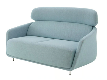 OKURA - 2 seater fabric sofa with headrest by Ligne Roset - view 3